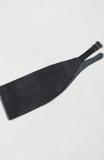 Brunello Cucinelli Cummerbund In Gray