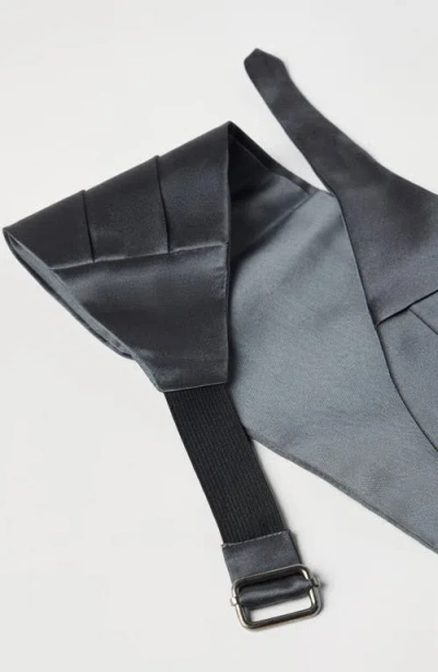 Brunello Cucinelli Cummerbund In Gray