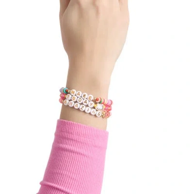 Hello Kitty Make Today Amazing Beaded Bracelet Set In Multi