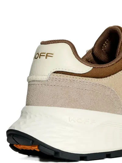 Hoff City Mkii Panelled Lace-up Sneakers In Neutral