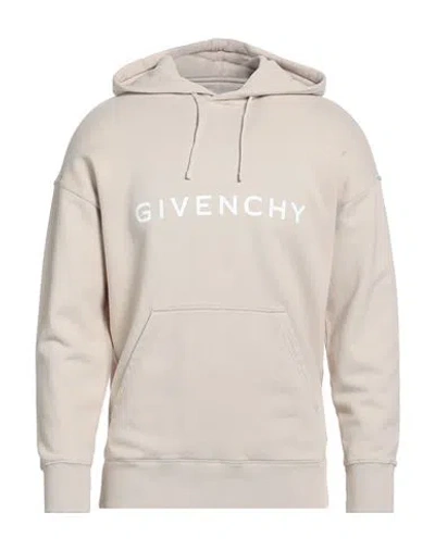 Givenchy Man Sweatshirt Beige Size Xs Cotton In Burgundy