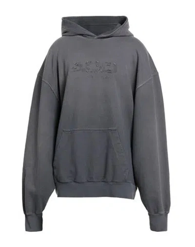 An Other Date Man Sweatshirt Grey Size L Cotton In Gray