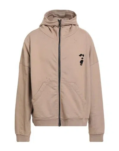 An Other Date Man Sweatshirt Camel Size M Cotton In Brown