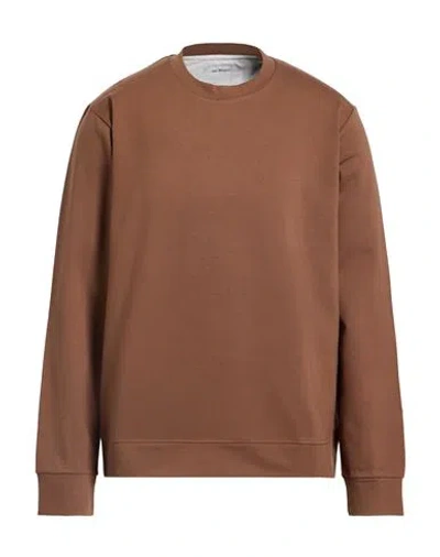 Paul Miranda Man T-shirt Brown Size Xl Viscose, Polyamide, Elastane In Brown