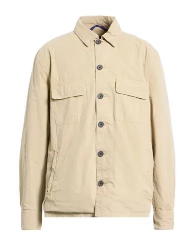 Ps By Paul Smith Ps Paul Smith Man Shirt Sand Size Xl Cotton In Brown