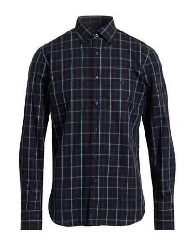 Rodrigo Man Shirt Black Size 17 ½ Cotton In Black