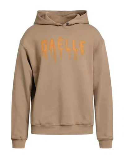 Gaelle Paris Gaëlle Paris Man Sweatshirt Brown Size Xxl Cotton In Brown