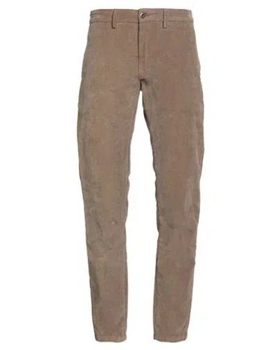 Siviglia Man Pants Khaki Size 33 Cotton, Elastane In Multi