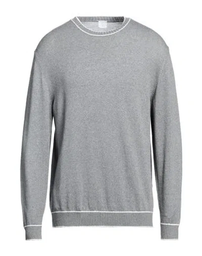 Eleventy Man Sweater Grey Size 3xl Wool In Gray
