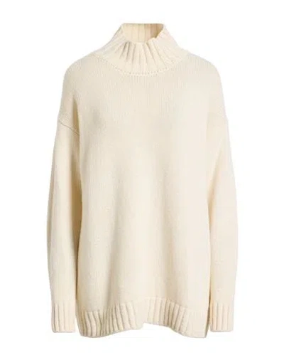 Aragona Woman Turtleneck Ivory Size 10 Cashmere In White