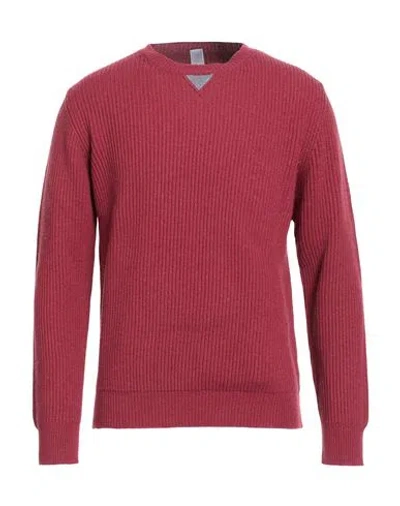 Eleventy Man Sweater Garnet Size M Cashmere In Red