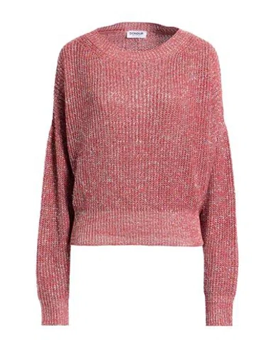 Dondup Woman Sweater Magenta Size 8 Viscose, Polyester, Polyamide In Purple