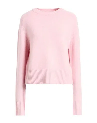 Maje Woman Sweater Pink Size 2 Cashmere, Polyamide, Elastane In Pink