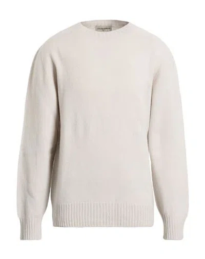Officine Generale Officine Générale Man Sweater Light Grey Size Xxl Virgin Wool In White
