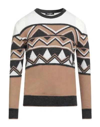 Paul Miranda Man Sweater Ivory Size M Viscose, Polyamide, Wool, Cashmere In Multi