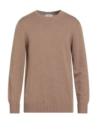 Piacenza Cashmere 1733 Man Sweater Camel Size 48 Virgin Wool In Multi