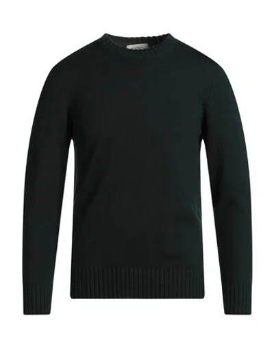 Piacenza Cashmere 1733 Man Sweater Dark Green Size 48 Virgin Wool In Green