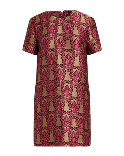 La Doublej Mini Swing Cotton-blend Jacquard Mini Dress In Herald Jacquard