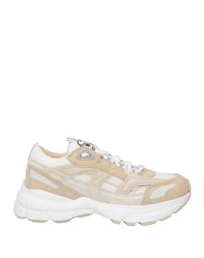Axel Arigato Woman Sneakers Beige Size 6 Leather, Textile Fibers In Neutral