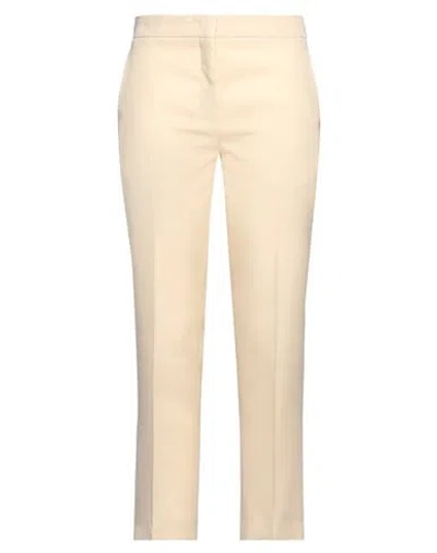 Jil Sander Woman Pants Beige Size 10 Polyamide, Silk In Neutral