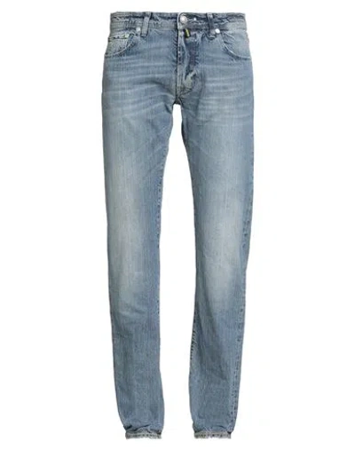 Jacob Cohёn Man Jeans Blue Size 33 Cotton In Blue