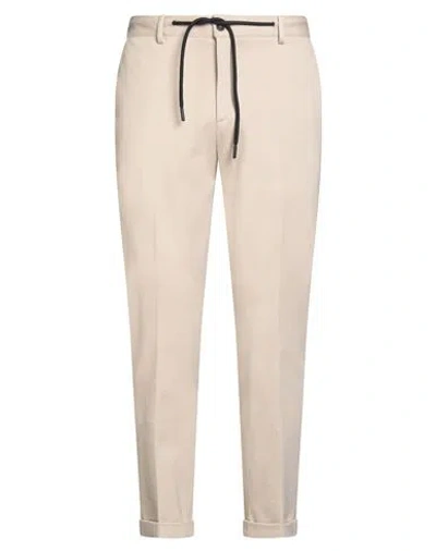 Alessandro Gilles Man Pants Beige Size 34 Linen In Sand