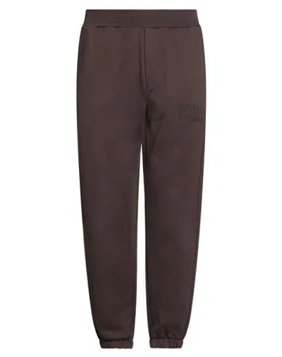 Gaelle Paris Gaëlle Paris Homme Man Pants Chocolate Brown Size L Cotton In Brown