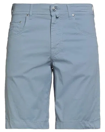 Jacob Cohёn Man Shorts & Bermuda Shorts Light Blue Size 35 Cotton, Elastane, Polyester In Blue
