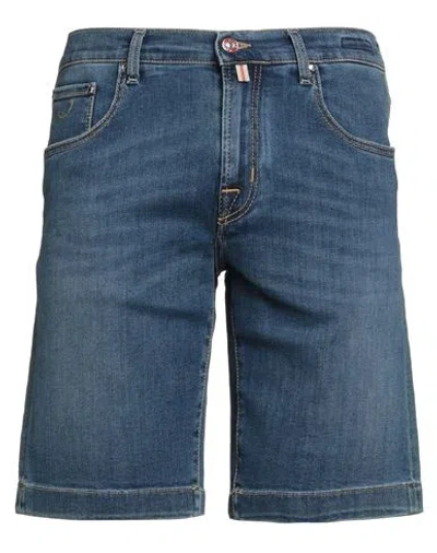 Jacob Cohёn Man Denim Shorts Blue Size 32 Cotton, Lyocell, Elastomultiester, Elastane, Polyester In Blue