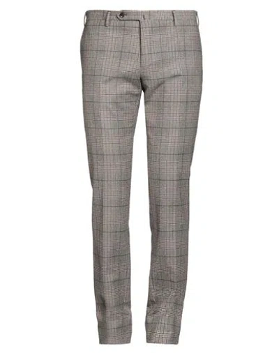 Incotex 1951 By Slowear Man Pants Chocolate Brown Size 36 Virgin Wool, Cotton, Polyamide, Elastane In Gray