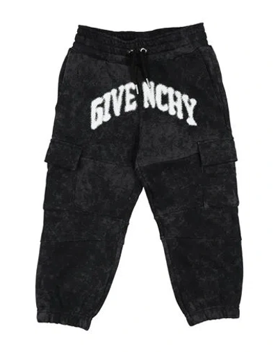 Givenchy Toddler Boy Pants Charcoal Size 5 Cotton In Gray