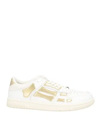 Amiri Man Sneakers White Size 9 Leather In White