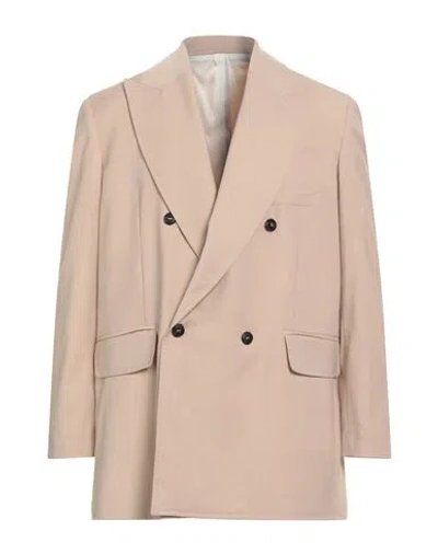 Mtlstudio Matteolamandini Man Blazer Beige Size 38 Recycled Polyester In Neutral