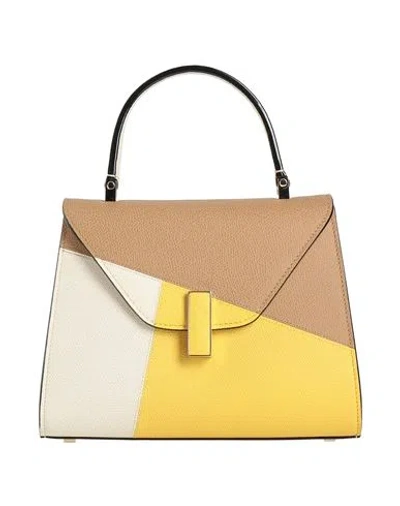 Valextra Woman Handbag Camel Size - Calfskin In Sand