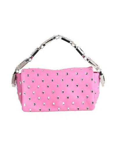 Gedebe Woman Handbag Pink Size - Leather In Pink