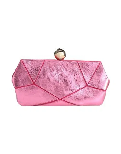 Roger Vivier Woman Handbag Fuchsia Size - Leather In Pink