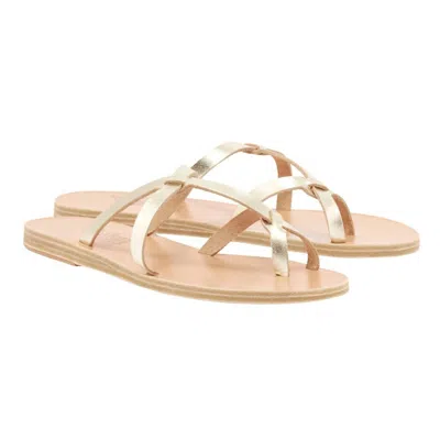Ancient Greek Sandals Women's Armos Sandals In Platinum In Neutral