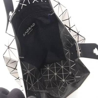 Pre-owned Ag White Coated Canvas Pvc Tote B ()