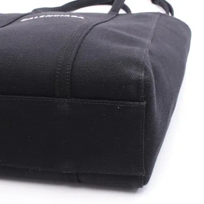 Pre-owned Balenciaga Black Canvas Tote Bag ()