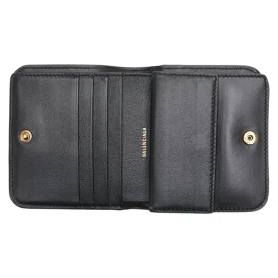 Pre-owned Balenciaga Black Coin Purse/coin Case ()
