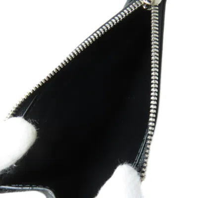 Pre-owned Balenciaga Black Leather Coin Purse/coin Case ()