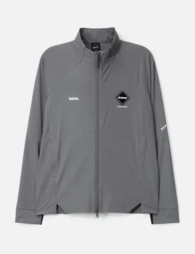 F.c. Real Bristol 4way Stretch Ventilation Jacket In Gray