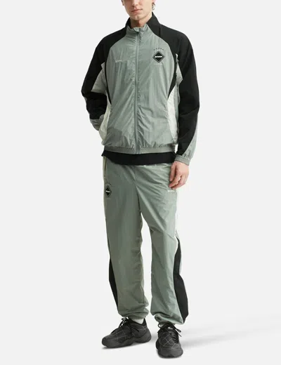 F.c. Real Bristol Warm-up Jacket In Blue