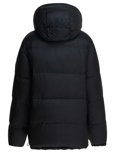 Burberry Reversible Check Hooded Puffer Jacket In Brown