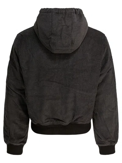 Our Legacy Bank Cotton Twill Corduroy Jacket In Black