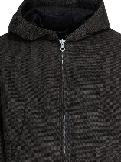 Our Legacy Bank Cotton Twill Corduroy Jacket In Black