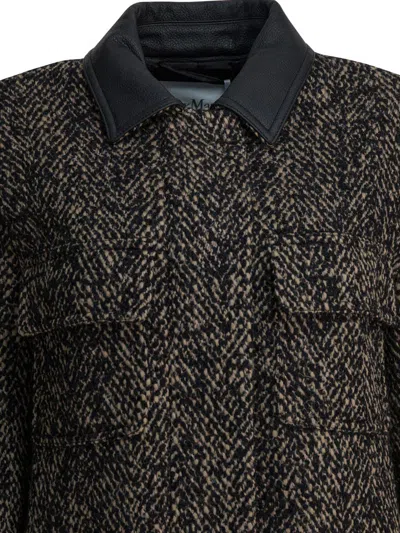 Max Mara Jackets & Coats In Black