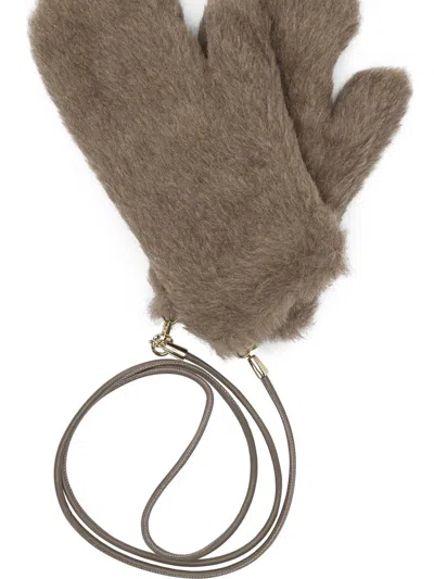 Max Mara Gloves In Brown