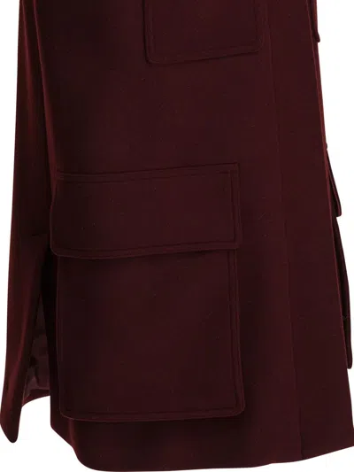 Max Mara Jackets & Coats In Burgundy