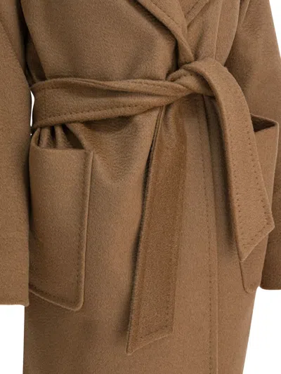 Max Mara Camel Robe Coat Jackets And Coats Brown In Brown